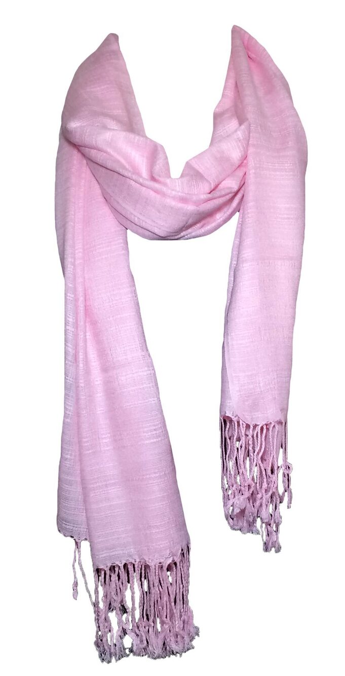5828 100% Natural Pure Silk Scarf Solid Color Plain Scarves Soft Winter